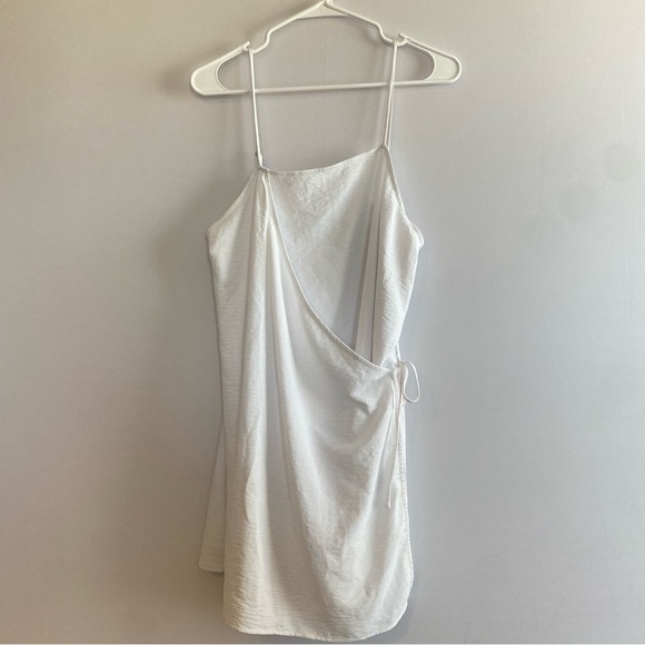 BP White Sleeveless Spaghetti Strap Slip Dress‎ - Picture 1 of 5